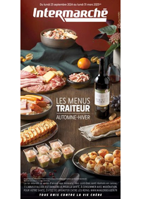 Prospectus Intermarché Super Is-sur-Tille : EVEN CATALOGUE TRAITEUR AUTOMNE HIVER