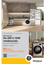 Promos et remises  : Jusqu'à 100€ remboursés