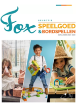 Prospectus Fox & Cie : Speelgoed & Bordspellen