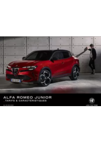 Prospectus Alfa Roméo : Catalogue Alfa Romeo JUNIOR