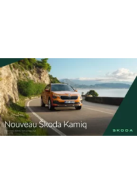 Prospectus Distributeurs et Réparateurs agréés Skoda BORGO : Nouveau Kamiq Selection 1.0 TSI 95ch BVM