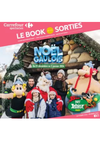 Prospectus Carrefour Market RIOM ES MONTAGNES : CARREFOUR SPECTACLES - LE BOOK DE VOS SORTIES