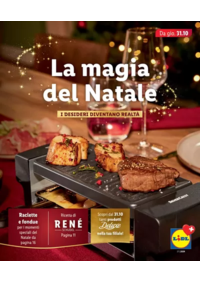 Prospectus Lidl Wangs : La magia del Natale - IT