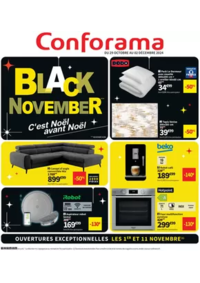 Prospectus Conforama AUXERRE  : Black November