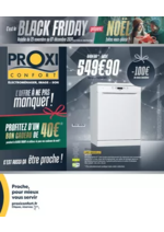 Promos et remises  : Tabloïd Proxiconfort Black Friday / Noël BP 2024