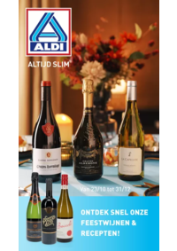 Prospectus Aldi ST VITH : Ontdek Snel Onze Feestwijnen & Recepten!