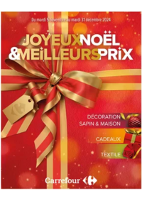 Prospectus Carrefour : JOYEUX NOËL & MEILLEUR PRIX