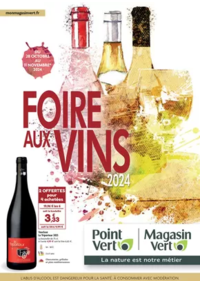 Prospectus Point Vert BERAT : Foire aux vins