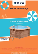 Prospectus Cash Piscines : PISCINE BOIS ALASKA