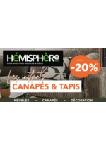 Promos et remises  : Canapés et tapis jusqu’à -20%