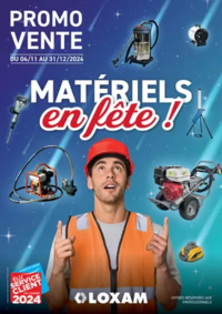 Prospectus Loxam GAP : Materiels en fete