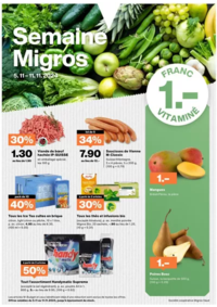 Prospectus Migros Bex : Tolles Ängbot für Schnäppchenjäger