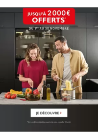 Prospectus Cuisines Schmidt AURILLAC : Jusqu'à 2000 € offerts