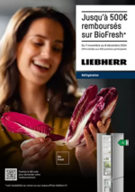 Promos et remises  : ODR LIEBHERR BIOFRESH