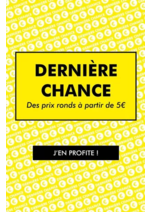 Prospectus Gemo : DERNIèRE CHANCE Des prix ronds à partir de 5€