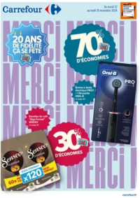 Prospectus Carrefour Contact GRAMAT : 20 ANS DE FIDÉLITÉ ÇA SE FÊTE