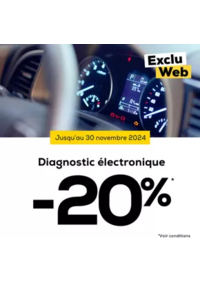 Prospectus Midas Bastia : En ce moment, profitez de -20% sur le diagnostic électronique