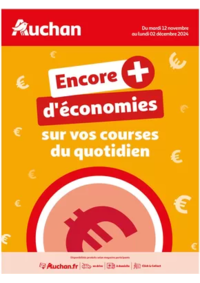 Prospectus Auchan HIRSON : Des économies au quotidien