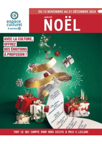 Prospectus Espace culturel E.Leclerc ROMILLY SUR SEINE : SELECTION FIN D'ANNÉE