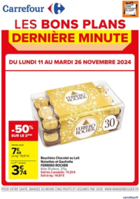 Prospectus Carrefour ST ANDRE LES VERGERS : LES BONS PLANS DE DERNIERE MINUTE