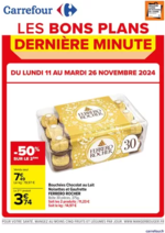 Prospectus Carrefour : LES BONS PLANS DE DERNIERE MINUTE