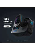 Promos et remises  : Promo spéciale sur les GoPro pour immortaliser chaque virée à moto !