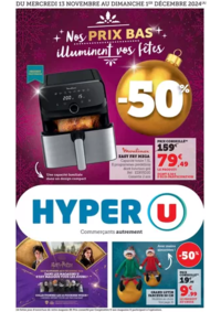 Prospectus Hyper U : Spécial Cadeaux Déco de Noël