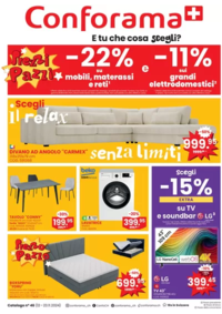 Prospectus Conforama Pratteln : Conforama reklamblad - IT