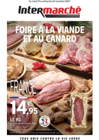 Prospectus Intermarché Super : S47 - R2 - FOIRE A LA VIANDE/FOIRE AU GRAS