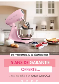 Prospectus BeDigital Banassac : SMEG ROBOT SUR SOCLE