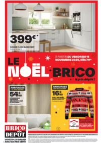 Prospectus Brico Dépôt MONTELIMAR : LE NOËL BRICO à prix dépôt !