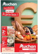 Prospectus Auchan Supermarché : Prix bas métiers de bouche