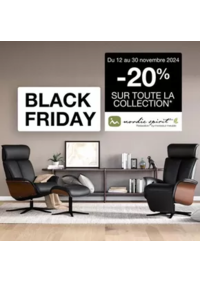 Prospectus Monsieur meuble GIMONT : Black Friday Nordic Spirit ​