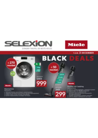 Prospectus Selexion TURNHOUT : Black Deals Miele