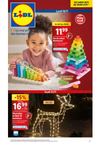 Prospectus Lidl INGWILLER : Pour les petits comme les grands, une sélection d'articles pour des fêtes magiques !