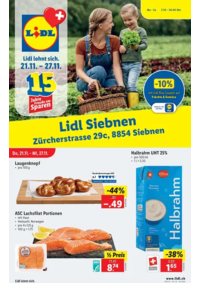 Prospectus Lidl Arbedo-Castione : Ängbot für Schnäppchenjäger