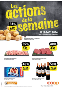 Prospectus Coop Supermarché Alle : Coop reklamblad