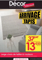 Promos et remises  : ARRIVAGE TAPIS