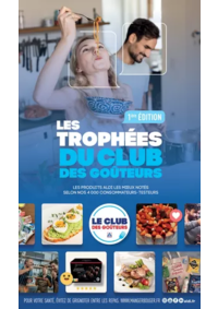 Prospectus Aldi Ambert : Les trophées du club des goûteurs