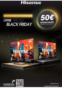 Prospectus Boulanger Trélissac : Hisense Offre Speciale Black Friday