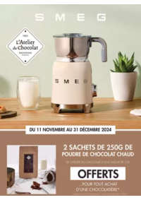 Prospectus MDA SAINT FERREOL DES COTES : 2 sachets de 250G de poudre de chocolat chaud