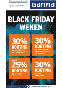 Prospectus GAMMA WILSELE : Black Friday Weken