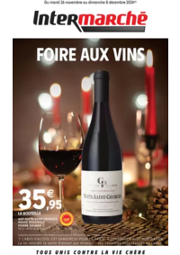 Prospectus Intermarché Super Audincourt : S48/49 - R5 - FOIRE AUX VINS REGIONALE