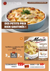 Prospectus Coccinelle Express CREZANCY : DES PETITS PRIX BIEN GRATINÉS !