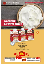 Prospectus Coccinelle Express : LA CRÈME À PETITS PRIX !