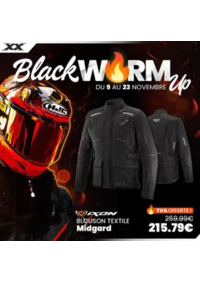 Prospectus Moto Axxe CHOLET : Black WORM UP