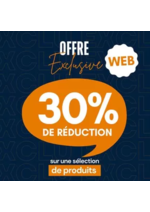 Promos et remises  : PROMO EXCLUSIVE WEB : -30%