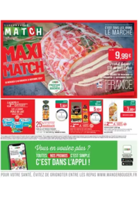 Prospectus Supermarchés Match Chaumont-en-Vexin : 2 ACHETÉS = LE 3ÈME OFFERT