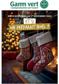 Prospectus Gamm vert PERREUX : Et si on préparait Noël ?