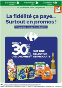 Prospectus Carrefour city BOULOGNE BILLANCOURT 106 : J'PEUX PAS, J'AI PROMOS DU 1ER AU 31 DÉCEMBRE 2024